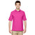 Jerzees Men's Cyber Pink 5.6 Oz. Spotshield Jersey Polo