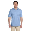 Jerzees Men's Light Blue 5.6 Oz. Spotshield Jersey Polo