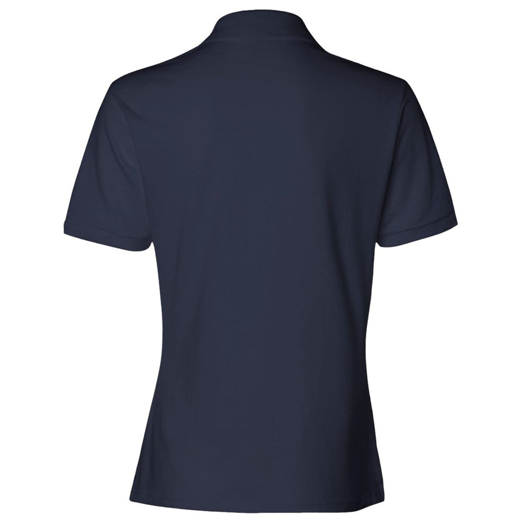 Jerzees Women's J. Navy Spotshield 50/50 Polo