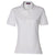 Jerzees Women's White Spotshield 50/50 Polo