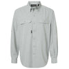 Dri Duck Men's Grey Crossroads Woven Shirt