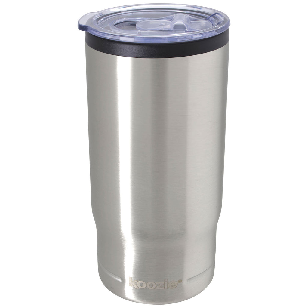 Koozie Silver Slim Triple Vacuum Tumbler - 15 oz