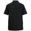 Edwards Men's Black Essential Zip-Front Service Shirt