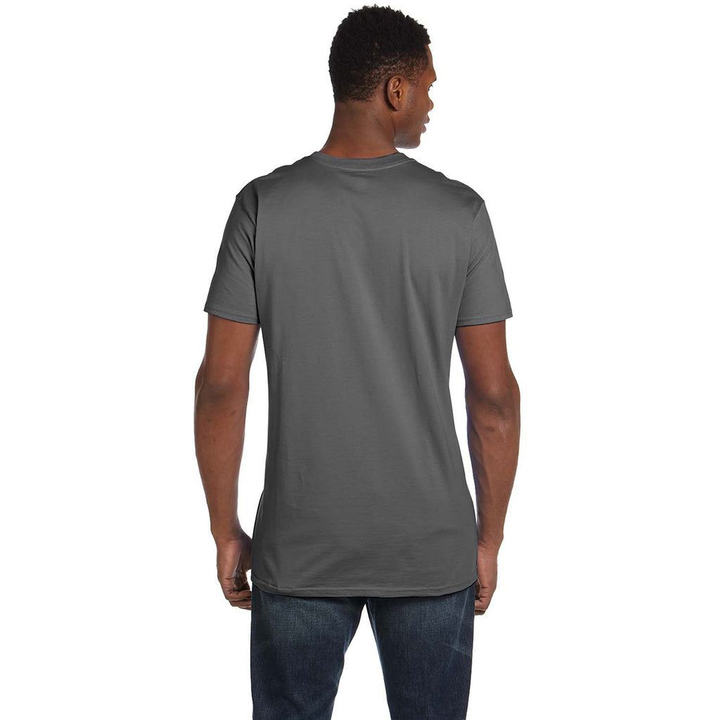 Hanes Unisex Smoke Grey Perfect-T PreTreat T-Shirt