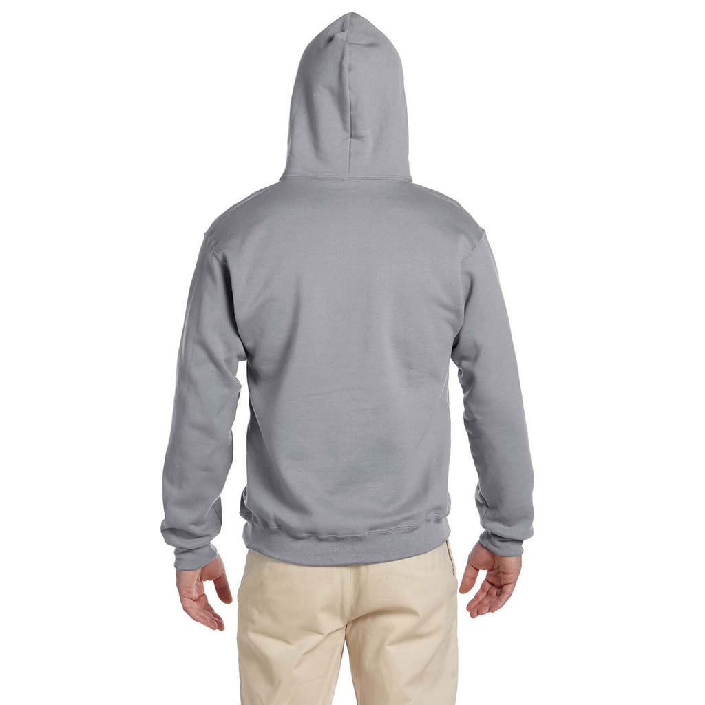 Jerzees Men's Oxford 9.5 Oz. Super Sweats Nu-Blend Fleece Pullover Hood