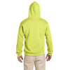 Jerzees Men's Safety Green 9.5 Oz. Super Sweats Nu-Blend Fleece Pullover Hood