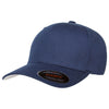 Flexfit Navy 6-Panel Structured Mid-Profile Cotton Twill Cap