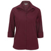 Edwards Women's Burgundy Lightweight Poplin Shirt