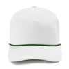 Imperial White Dark Green Wrightson Rope Cap