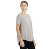 Alternative Apparel Women's Smoke Grey Backstage T-Shirt