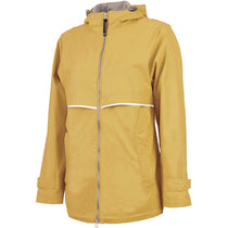 Charles River Women's Buttercup/Reflective New Englander Rain Jacket