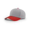 Richardson Grey/Red On-Field Combination Surge Adjustable Cap