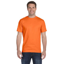 Hanes Men's Orange 6.1 oz. Beefy-T