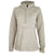 Charles River Women's Oatmeal Heathered Fleece Quarter Zip Hoodie