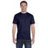 Hanes Men's Navy Tall 6.1 oz. Beefy-T