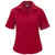 Edwards Women's Red Lightweight Short Sleeve Poplin Blouse