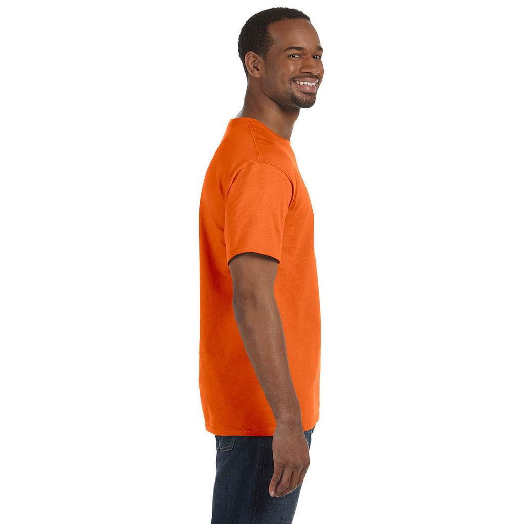 Hanes Unisex Orange Authentic T-Shirt