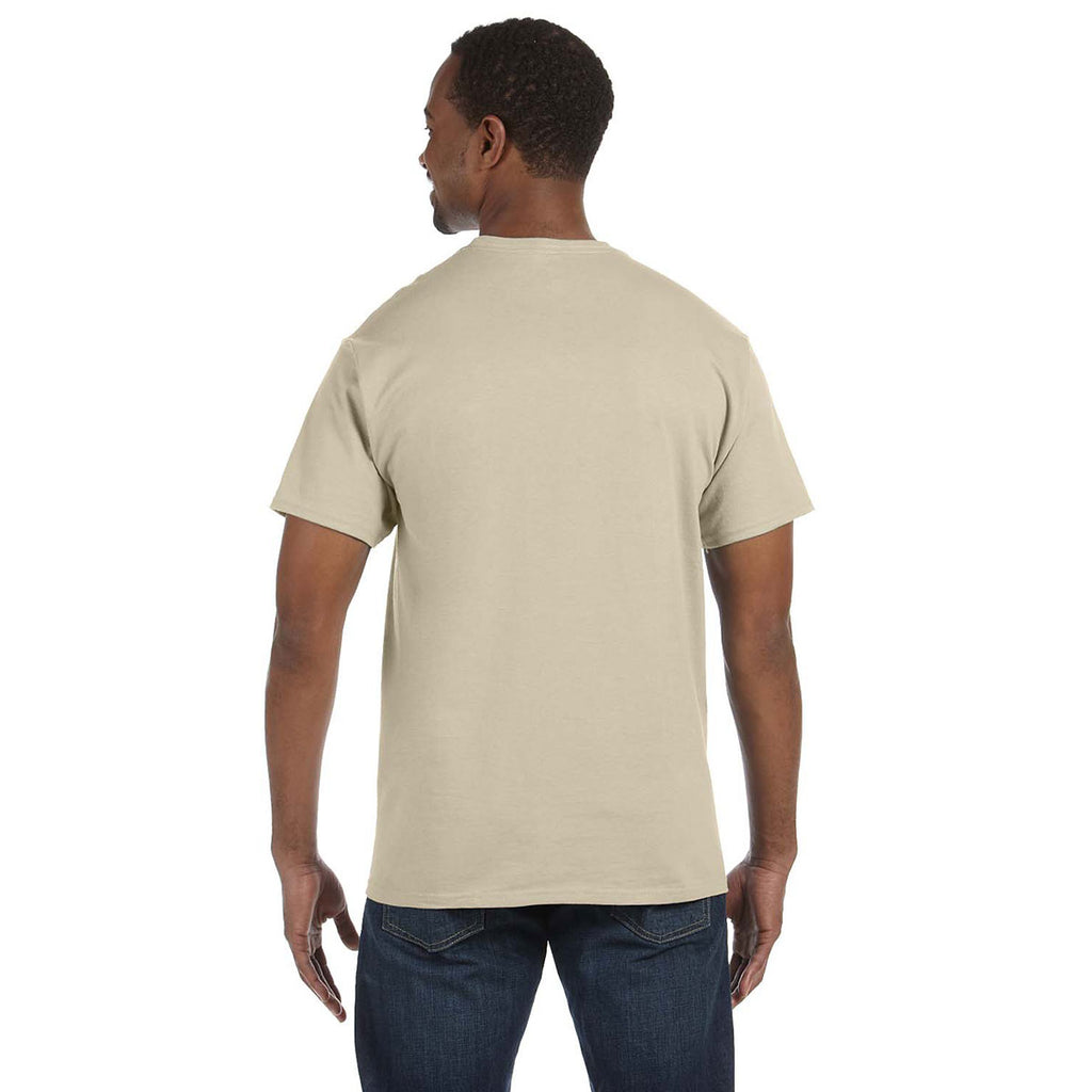 Hanes Men's Sand 6.1 oz. Tagless T-Shirt