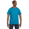 Hanes Unisex Teal Authentic T-Shirt