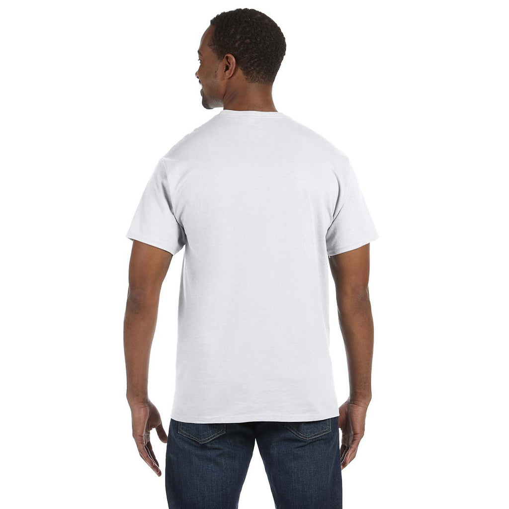 Hanes Unisex White Authentic T-Shirt