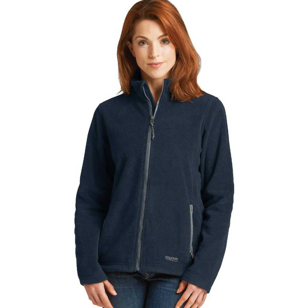 Charles River Women's Navy Boundary Fleece Jacket