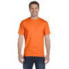 Hanes Men's Orange 5.2 oz. ComfortSoft Cotton T-Shirt