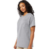 Hanes Unisex Light Steel Essential-T Pocket T-Shirt