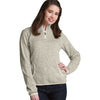 Charles River Women's Oatmeal Heather Heathered Fleece Pullover