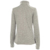 Charles River Women's Light Grey Heather Heathered Fleece Jacket