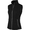 Charles River Women's Black/Grey Radius Quilted Vest