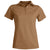 Edwards Women's Tan Hi-Performance Mesh Short Sleeve Polo