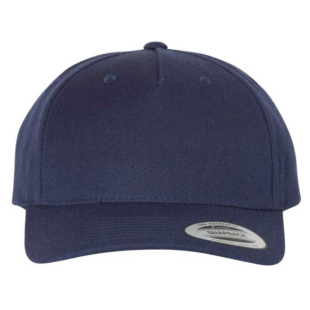 Yupoong Navy Classic Wool Blend Cap