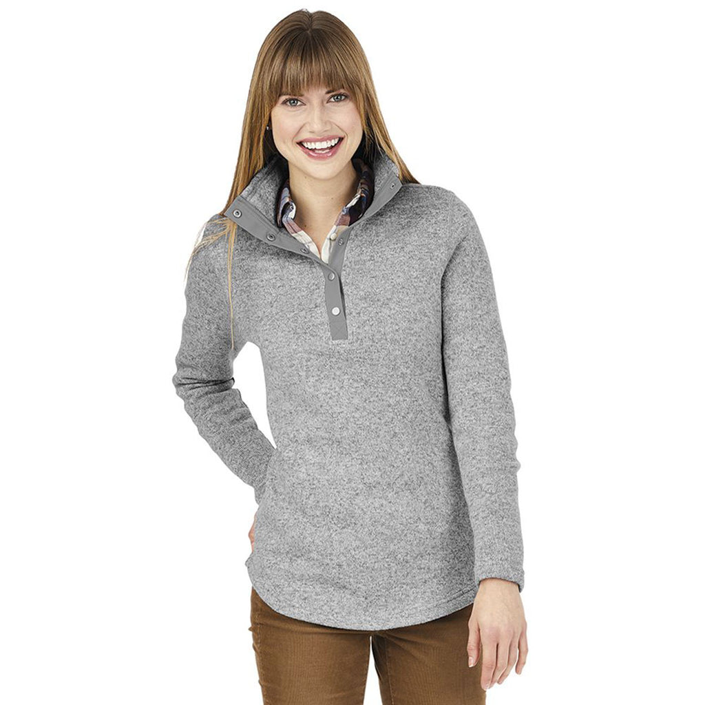 Charles River Women's Light Grey Heather Hingham Tunic