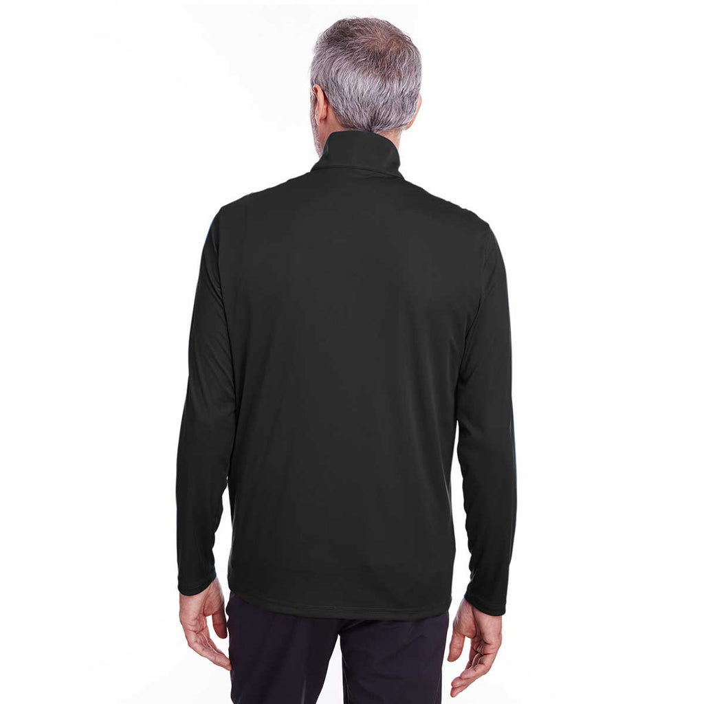 Puma Golf Men's Black Icon Quarter-Zip