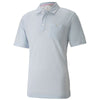 Puma Golf Men's Halogen Blue Signature Pocket Golf Polo