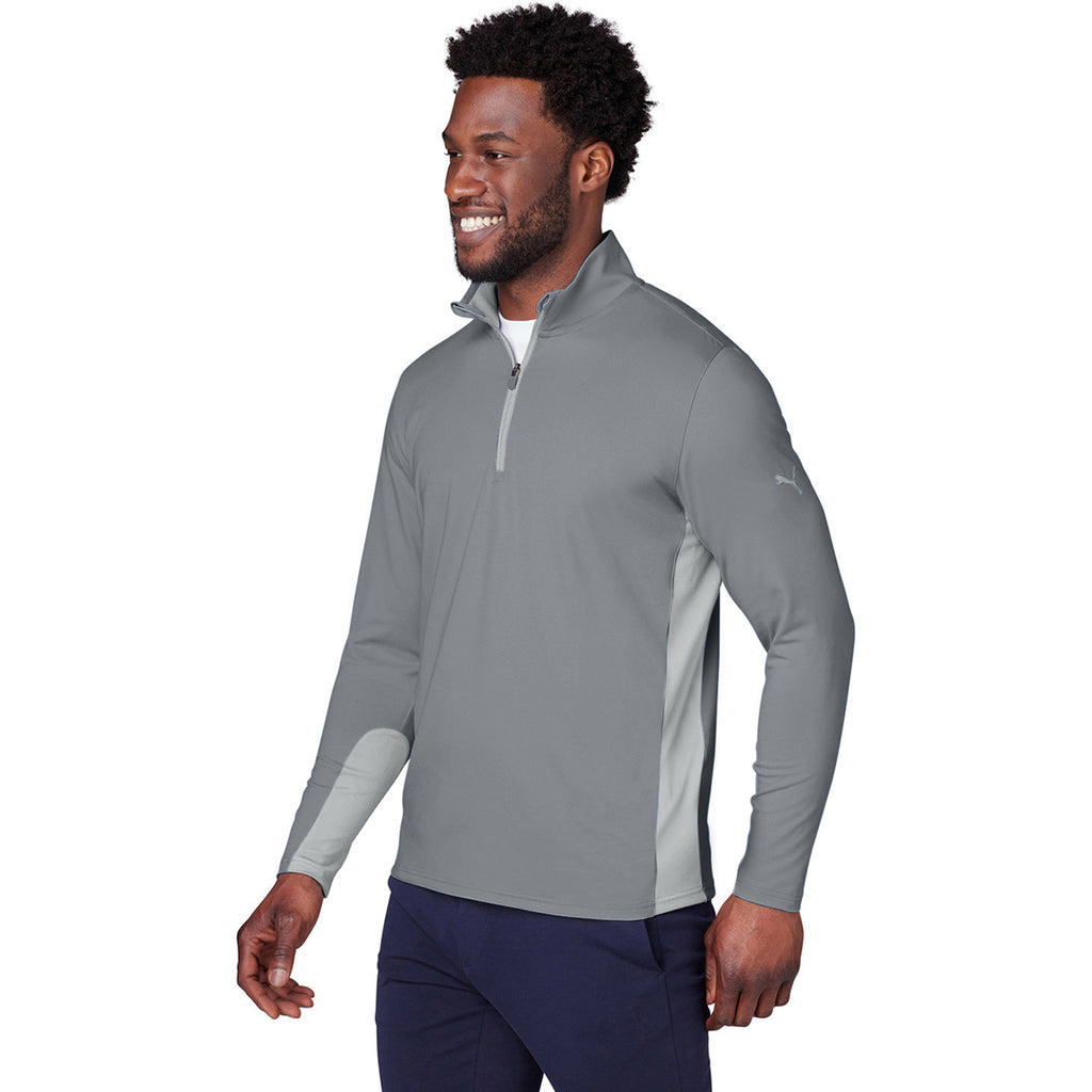 Puma Golf Men's Quiet Shade Gamer Golf 1/4 Zip