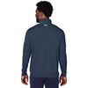 Puma Golf Men's Navy Blazer Heather/Bright White T7 Cloudspum 1/4 Zip