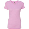 Next Level Women's Lilac Poly/Cotton Short-Sleeve Tee