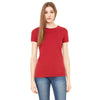 Bella + Canvas Women's Cardinal Jersey Short-Sleeve T-Shirt