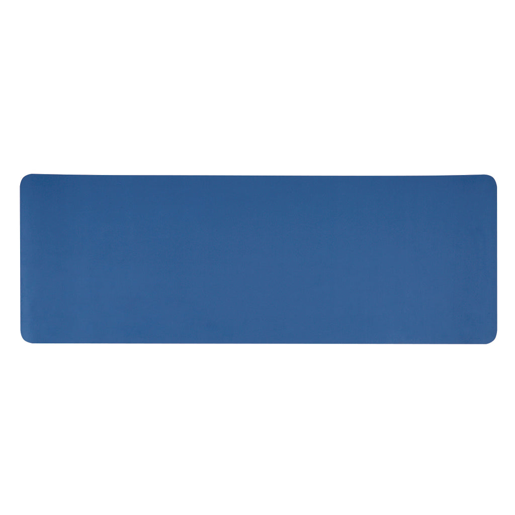 Hit Blue Two Tone Double Layer Yoga Mat