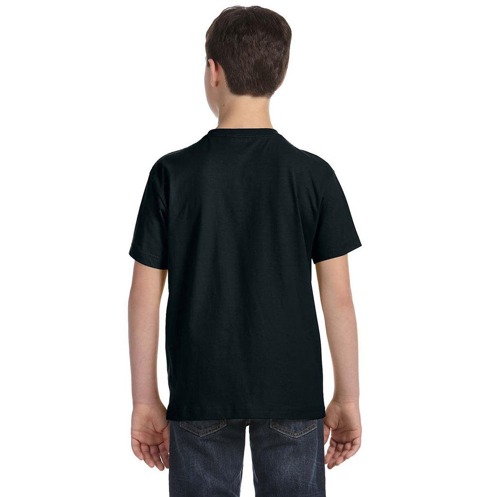 LAT Youth Black Fine Jersey T-Shirt