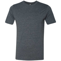 Next Level Men's Antique Denim Poly/Cotton Short-Sleeve Crew Tee