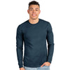 Next Level Unisex Indigo CVC Long Sleeve Tee