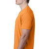 Next Level Men's Orange Premium CVC V-Neck Tee