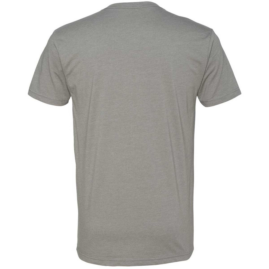 Next Level Men's Stone Grey Premium CVC V-Neck Tee