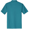 Nike Men's Turquoise Dri-FIT Short Sleeve Vertical Mesh Polo