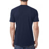 Next Level Men's Midnight Navy Premium Fitted Sueded Crew