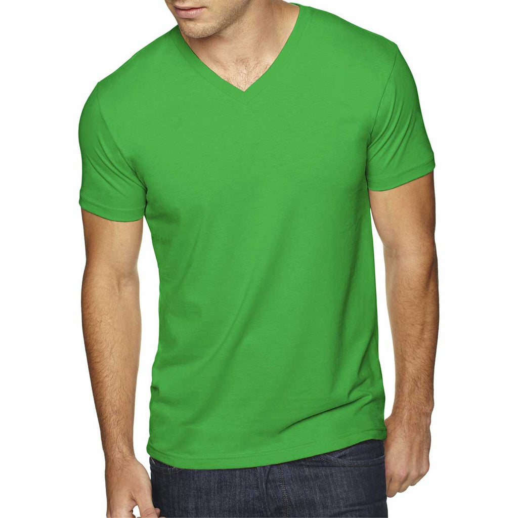 Next Level Men's Envy Premium Fitted Sueded V-Neck Tee