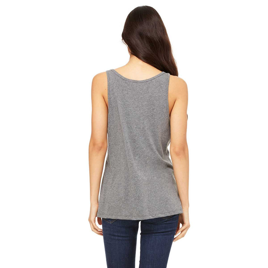 Bella + Canvas Women's Deep Heather Relaxed Jersey Tank