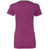 Next Level Women's Lush CVC Deep V Tee